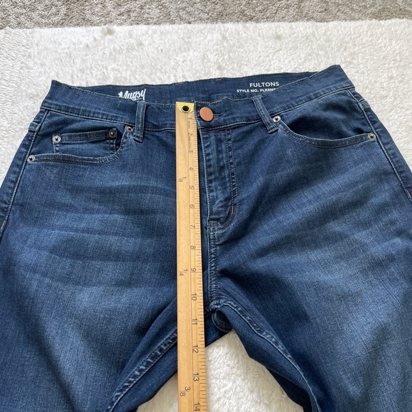 Mugsy Jeans Men's 32x32 Blue Fultons Classic Taper Stretch - Picture 13 of 16